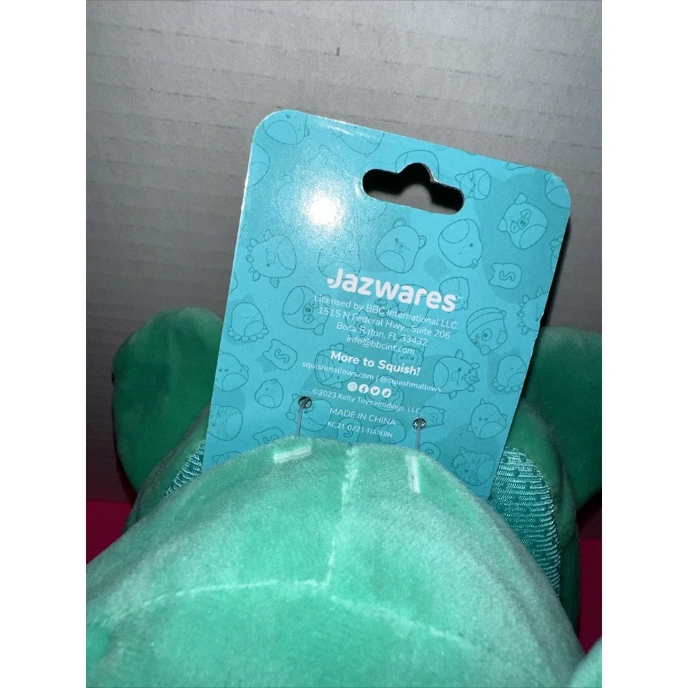 NWT Squishmallow Size 11/12 Green‎ Blue Koala Kids Slippers Fun Plush Kevin A16